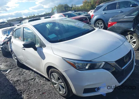 2020 Nissan Versa S Xtronic Cvt из США, поврежденный, VIN 3N1CN8DV9LL836323